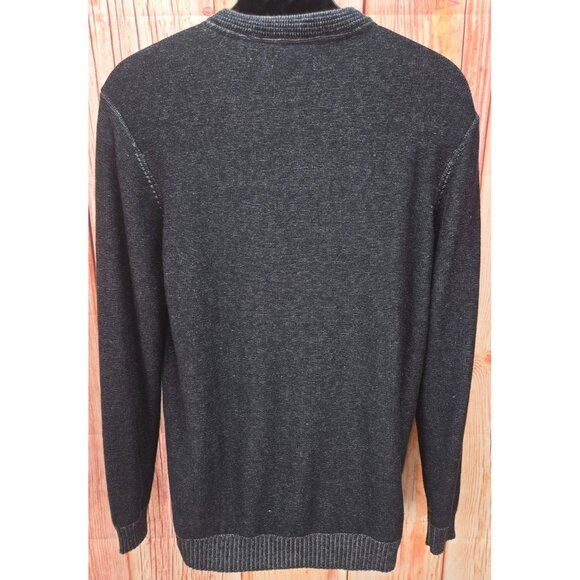 Johnston & Murphy Plaited Cotton-Wool-Nylon V-Neck Sweater Medium NWT - Picture 2 of 8